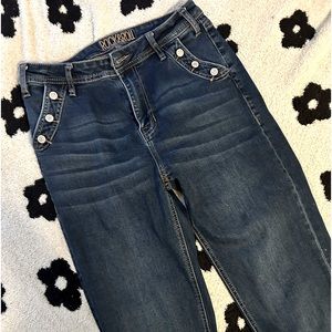 Rock and Roll Denim High Rise Trousers